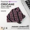 Gambar Maschere Masker Kain Origami - 3 Ply - Maroon dari Maschere Kab. Sleman 11 Tokopedia