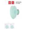 Gambar MINISO Sikat Pembersih Wajah Facial Cleansing Brush Cleaner Silikon - Merah dari Miniso Indonesia 1 Tokopedia