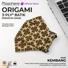Gambar Maschere Masker Kain Origami - 3 Ply - Maroon dari Maschere Kab. Sleman 27 Tokopedia