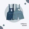 Gambar Overall Jeans Batita / Baju Kodok Anak Batita - Dark Blue, L dari pitasaku Kota Tangerang Selatan 1 Tokopedia