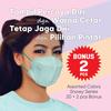Gambar SENSI - Convex Mask 4 Ply | Masker Sensi | Masker Earloop 4 Ply - Merah dari INTI MEDIKA STORE Kota Bandung 6 Tokopedia