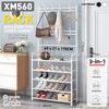 Gambar XM560 Rak Serbaguna Portable Stand Hanger Pakaian Baju / Topi / Sepatu - BLACK dari G-Rex Jakarta Barat 7 Tokopedia