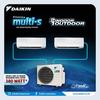 Gambar DAIKIN AIR CONDITIONING MULTI S 0,5 PK- 2MKC30QVM(15+15) dari Candi Elektronik Solo Kota Surakarta 5 Tokopedia
