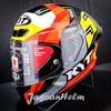 Gambar KYT HELM TT COURSE JAUME MASIA| YELLOW RED | TTCOURSE JAUME MASIA - XL dari Jagoan Helm Kota Bekasi 10 Tokopedia