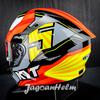 Gambar KYT HELM TT COURSE JAUME MASIA| YELLOW RED | TTCOURSE JAUME MASIA - XL dari Jagoan Helm Kota Bekasi 4 Tokopedia