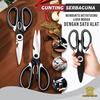 Gambar Bright Crown Gunting Dapur Multifungsi Stainless Steel / Gunting Multi dari Bright Crown Official Kab. Tangerang 1 Tokopedia
