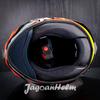 Gambar KYT HELM TT COURSE JAUME MASIA| YELLOW RED | TTCOURSE JAUME MASIA - XL dari Jagoan Helm Kota Bekasi 7 Tokopedia