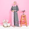 Gambar Ziyah.id Gamis Daily dress soraya terlaris - abu pink, S dari Ziyahid Kota Bandung 1 Tokopedia
