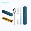 Gambar ecentio Set Alat Makan Sendok Garpu Sumpit 410 Stainless Steel - Hitam dari ecentio Official Store Kab. Bekasi 17 Tokopedia