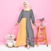 Gambar Ziyah.id Gamis Daily dress soraya terlaris - abu pink, S dari Ziyahid Kota Bandung 5 Tokopedia