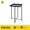 Gambar Fabelio Meja Samping Besi Kotak Minimalis KATARA - Hitam dari Fabelio Official Kota Tangerang 1 Tokopedia