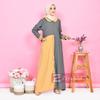 Gambar Ziyah.id Gamis Daily dress soraya terlaris - abu pink, S dari Ziyahid Kota Bandung 6 Tokopedia