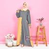Gambar Ziyah.id Gamis Daily dress soraya terlaris - abu pink, S dari Ziyahid Kota Bandung 4 Tokopedia