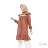 Gambar Atasan Muslim Wanita | Hikaru Tunik Hazelnut | Toyobo | Tazkia Hijab - M dari Tazkia Hijab Store Kota Bandung 2 Tokopedia