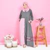 Gambar Ziyah.id Gamis Daily dress soraya terlaris - abu pink, S dari Ziyahid Kota Bandung 2 Tokopedia
