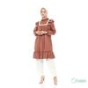 Gambar Atasan Muslim Wanita | Hikaru Tunik Hazelnut | Toyobo | Tazkia Hijab - M dari Tazkia Hijab Store Kota Bandung 5 Tokopedia