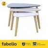 Gambar Fabelio Meja Tamu Susun Set 3 Kayu Minimalis CHLOE dari Fabelio Official Kota Tangerang 2 Tokopedia