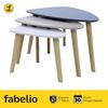 Gambar Fabelio Meja Tamu Susun Set 3 Kayu Minimalis CHLOE dari Fabelio Official Kota Tangerang 1 Tokopedia