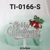 Gambar GR-TI-0166 Cake Topper Tulisan Natal Merry Christmas new year Lonceng - TI-0166-B MERAH dari Yamama Baking Jakarta Timur 8 Tokopedia