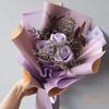Gambar HER.FLORIST 3PCS Soap and Dried Flowers Bouquet / Buket Bunga Sabun - pink muda dari Her.Florist Kota Tangerang Selatan 10 Tokopedia