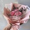 Gambar HER.FLORIST 3PCS Soap and Dried Flowers Bouquet / Buket Bunga Sabun - pink muda dari Her.Florist Kota Tangerang Selatan 21 Tokopedia