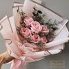 Gambar HER.FLORIST 6PCS Soap Rose Regular and Dried Flowers Bouquet - ungu tua dari Her.Florist Kota Tangerang Selatan 4 Tokopedia