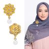 Gambar Bros bunga manis bros mutiara liontin syal - emas, BA-260-1 dari Golden Bross Jakarta Pusat 3 Tokopedia