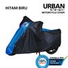Gambar Sarung Motor Urban Jumbo CBR R15 R25 Xabre ninja Vixion Verza GSX Nmax - BIRU HITAM dari GrosirOtomotif Kota Surabaya 11 Tokopedia