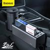 Gambar Baseus Original Deluxe Metal Armrest Console Car Organizer Storage - silver dari CassavaToys Kota Bekasi 2 Tokopedia