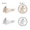 Gambar Bros/pendek hanya lingkaran unicorn pin /V gaun kerah payudara aksesor - emas, BA-262-1 dari Golden Bross Jakarta Pusat 5 Tokopedia