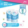 Gambar Mitu Baby Liquid Soap Milkbath Pouch 400ml - 2pcs Free Tumbler dari Godrej Indonesia Store Jakarta Selatan 1 Tokopedia