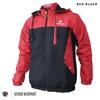 Gambar JAKET OUTDOOR WATERPROOF HOODIE BISA DILEPAS - BLACK RED, L dari Triple F Official Store Kota Tangerang 9 Tokopedia