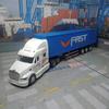 Gambar Diecast truck container skala 1/ 50 - Putih dari CassavaToys Kota Bekasi 2 Tokopedia