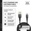Gambar roboost Kabel Data iPhone 6 6s 7 8 Plus Fast Charging Nylon Braided - 1 Meter dari roboost Official Store Kab. Tangerang 1 Tokopedia