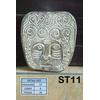 Gambar TOPENG KAYU | HIASAN DINDING | TOPENG ANTIK | DEKORASI | ST 11 dari cvmaya Kota Semarang 1 Tokopedia