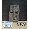 Gambar TOPENG KAYU | HIASAN DINDING | TOPENG ANTIK | DEKORASI | ST 39 dari cvmaya Kota Semarang 1 Tokopedia