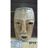 Gambar TOPENG KAYU | HIASAN DINDING | TOPENG ANTIK | DEKORASI | ST 13 dari cvmaya Kota Semarang 1 Tokopedia