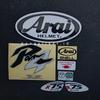 Gambar STIKER ARAI SET RAM4(BISA UNTUK TSR (arai 1pcs) - snellHitam dari kangstiker id Kab. Bandung Barat 2 Tokopedia