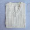 Gambar BISA COD Rompi Rajut Wanita Motif kabel 7 gate Cable Knit Vest - Putih dari Atrelis Kota Bandung 1 Tokopedia