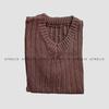 Gambar BISA COD Rompi Rajut Wanita Motif kabel 7 gate Cable Knit Vest - Putih dari Atrelis Kota Bandung 10 Tokopedia