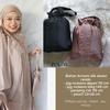 Gambar mukena armany silk renda cantik - Hitam dari Gerbera Collection Kota Depok 3 Tokopedia