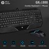 Gambar Keyboard Mouse Combo HP GK1000 - Membrane Keyboard & RGB Mouse USB dari SET Gaming Gear Official 1 Tokopedia