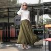 Gambar Rok Plisket / Rok Rempel / Rok Panjang / Rok Kerja / Hijabers-TERKECE - Putih Tulang dari MASKERKING Jakarta Barat 4 Tokopedia