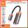 Gambar MCDODO CA-6210 Converter Audio Dual Lighting To 3.5mm Music + Charging - CA-6210 dari MCDODO OFFICIAL Jakarta Pusat 7 Tokopedia