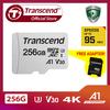 Gambar Transcend microSD 300S-A with SD Card Adapter - 256GB dari Transcend Indonesia Jakarta Pusat 1 Tokopedia