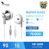 Gambar Handsfree Earphone Hippo HF 009 Premium - White dari Miooz Official Store Jakarta Barat 1 Tokopedia