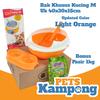 Gambar Cat Starter Kit / Bak pasir kucing / Toilet kucing / Litter box - Orange dari Pets Kampong 1 Tokopedia