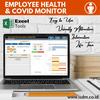 Gambar Employee Health & COVID-19 Monitor | Dashboard HRD | Excel Tool dari iSDM Consulting Kab. Bogor 1 Tokopedia