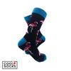 Gambar CoolDeSocks Original | Kaos Kaki Motif - Pink Flamingos Teal Blue dari CoolDeSocks Official Jakarta Barat 5 Tokopedia