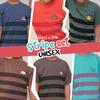 Gambar Kazel Stripe Set Motif Unisex Edition 1-5Thn (1Stel) - GREEN CHICK, Uk S dari Kazel Babywear Jakarta Utara 3 Tokopedia